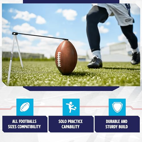Murray Sporting Goods Football Kicking Tee - Training Practice Equipment for Adult & Youth - Field Goal Kickers Tee Stand Holder - Accessories for Placekickers