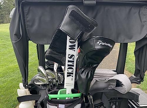 Adds Golf Skill, Play Smart & Putt Better, Protects Clubs, No Lost Gear, Travel Bag Arm, Resistance Tool, Putting Alignment Aid, Pregame Warm-Up, Golf Forever Stretching Bar & Training