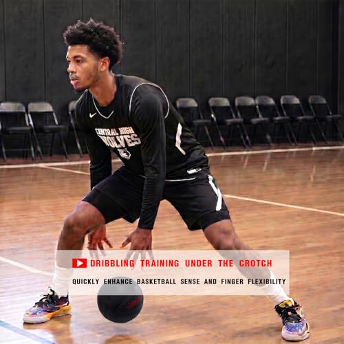 2LBS/1.3LBS Weighted Heavy Basketball Size 3 Training Ball for Improving Dribbling and Control Small Weighted Basketball for Ball Handling Drills and Finger Strength Practice