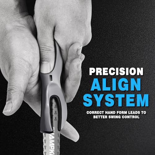 CHAMPKEY Professional Golf Grip Trainer - Perfect Golf Training Aid for Stable Swing and Proper Hand Positioning and Grip-Enhance Strength and Precision - size: Standard Size (Suitable for Standard Grip)