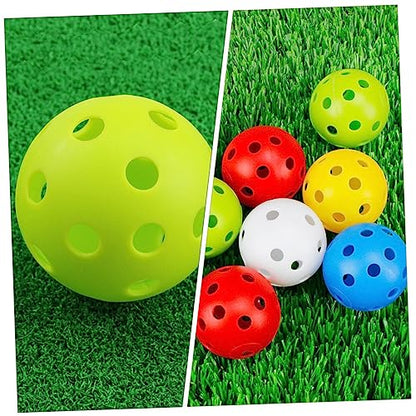 YARNOW Golf Ball Golfs Practicing Balls Golfing Training Balls Golfs Training Balls Hollow Balls Golfing