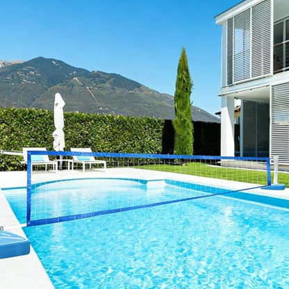 Volleyball Net for Pool | Adjustable Length Sport Accessories - Outdoor Swimming Pool Volleyball Net,for Adults Women Men Family Teens Outdoor Beach Garden Yard Driveway Court