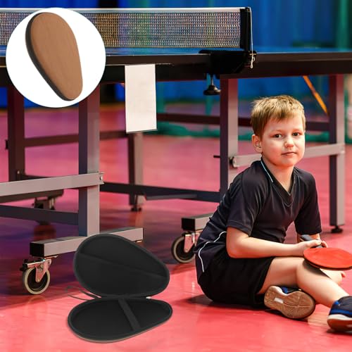 DOITOOL Table Tennis Paddle Case Racket Storage Bag Gourd-shaped Wooden Cover Portable Bat Organizing Bag for Sports and Leisure