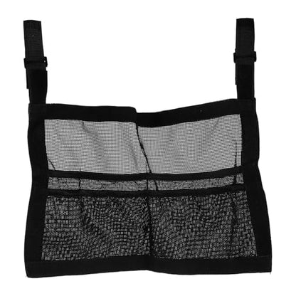 Mesh Ping Pong Paddle Holder - Hanging Table Tennis Equipment Mesh Storage Bag for Rackets and Balls - Easy to Install for Social Events, Summer Camps