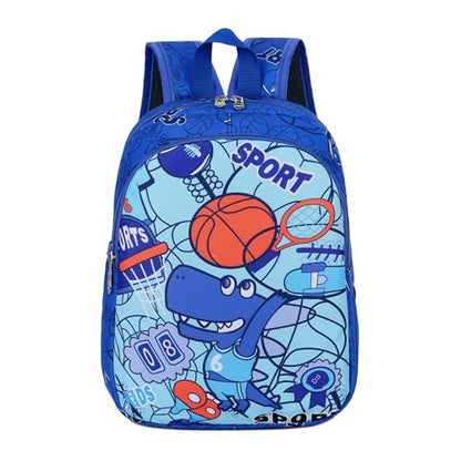 CHERUBIC Kids Toddler Cute Backpack Little Cartoon Travel Lightweight Bag Daypack For 3 Girls Boys (Basketball) - color: Basketball, size: Small-12"H