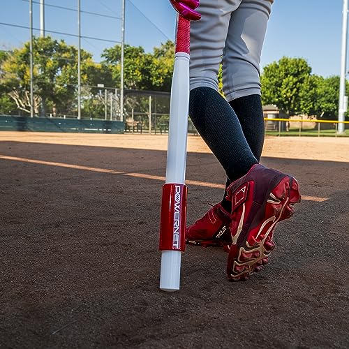 PowerNet Sweet Spot Training Bat + 2.8"" Progressive Baseball Training Balls for Hitting & Pitching, 9 Pack Pro Weighted Balls & Weighted Bat, Improve Hand-Eye Coordination & Power - size: 34" (31 oz) Bat + 2.8" Balls PRO 9 Pk