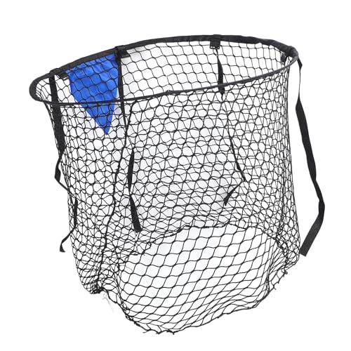 Foldable Football Goal Training Net, Soccer Target Throwing Net with Fixed Target Area, Sturdy Alloy Frame and Polyester Mesh for Accurate Passing Practice, Portable Ball Gate for
