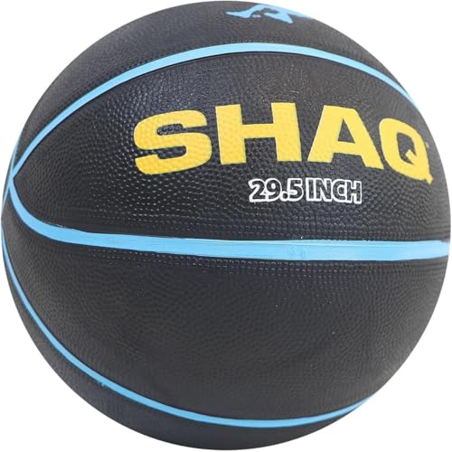 Shaq Official Size 7 Indoor/Outdoor Basketball - Optimal Grip, Durable Performance, All-Weather, Versatile Use