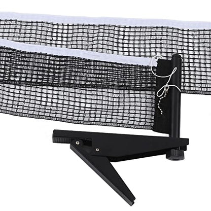 Top - Performance Table Tennis Net Set | 172cm Nylon Net with Stainless Steel Brackets | Indoor/Outdoor Table Tennis Net for Training & Matches | Quick - Clamp Design, Sturdy &