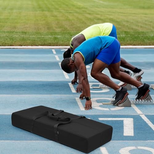 Starting Block Carry Bag, Heavy Duty Large Portable Duffel Bag with Comfortable Padded Handle and Double zip, for Sports Equipment Storage Travel Camping