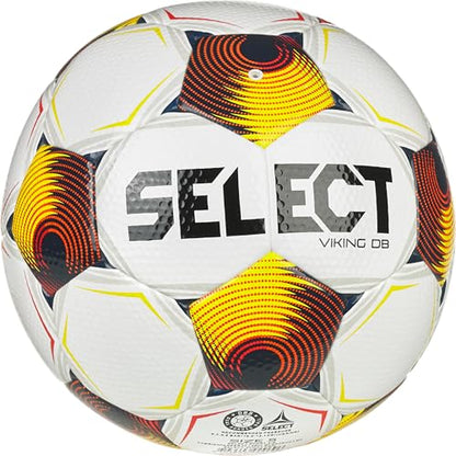 SELECT Viking DB Soccer Ball - color: White/Blue/Orange V25 - 12-Ball Pack, size: 4