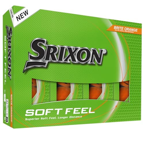 Srixon Soft Feel Golf Balls - color: Brite Orange, style: Softfeel 14