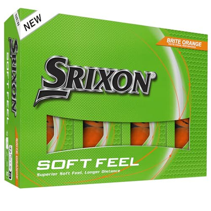 Srixon Soft Feel Golf Balls - color: Brite Orange, style: Softfeel 14
