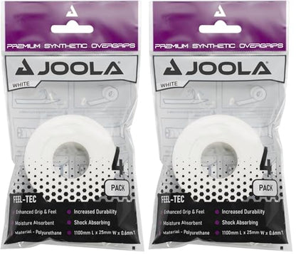 JOOLA Pickleball Overgrip - Tacky - size: 4 Count (Pack of 2)