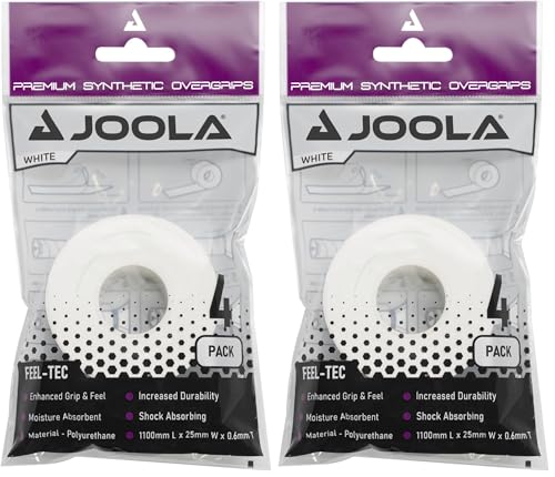 JOOLA Pickleball Overgrip - Tacky - size: 4 Count (Pack of 2)