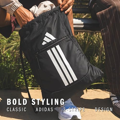 adidas Alliance Sackpack – Drawstring Backpack for Sports, Small Gym Bag - color: Team Power Red/2