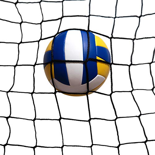 Sanung 32 FT x 3 FT Volleyball Net, Professional Training Standard Size Replacement Sports Volleyball Net for Backyard Beach Pool Indoor Outdoor Use Without Poles