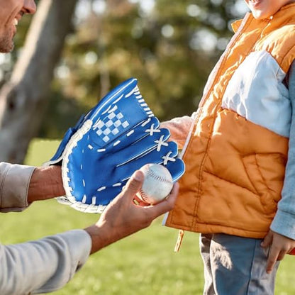 Baseball Glove,Baseball Softball Mitt,Ergonomic Design - Comfortable and Durable Mitt for Kids Youth Adults Training and Beginner