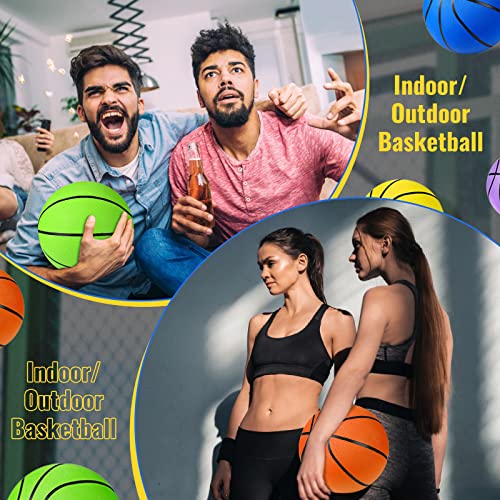 Jerify 12 Pack Official Size Rubber Basketballs for Kids Child Junior Youth Indoor Outdoor Sports Basket Balls with Pump Back to School Student Gifts Operation Christmas Bulk Items - size: Size 7, 29.5"