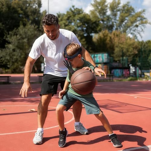 3D Hand-in-Face Basketball Training Mask, 2nd Gen with Moisture Wicking Sponge & Adjustable Strap, Enhance Shooting Accuracy Under Pressure for All Ages - color: Adjustable Black - 1pcs