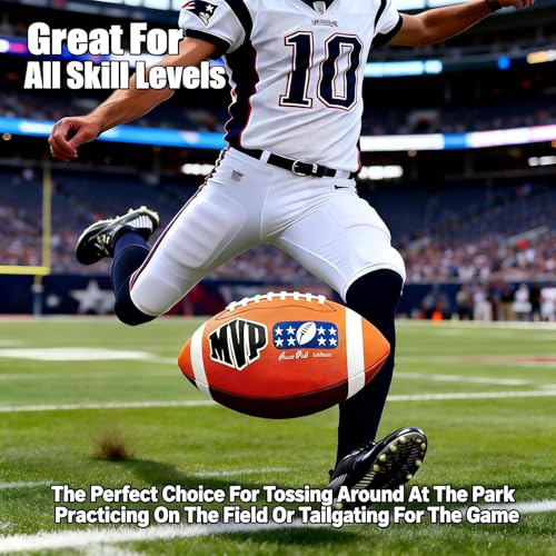 Mini Soft Rubber Football – 21cm Outdoor Training Ball for Beginners, American Football Practice Ball, Inflatable Sports Ball for Pool & Beach, Adult/Teen Throwing Game Prize