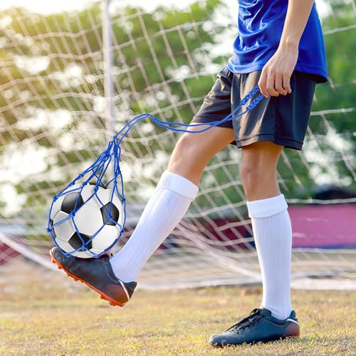 2Pcs Football Kick Trainer,Soccer Ball Kick Trainer Net Fits Ball Size 3, 4, 5,Football Training Equipment