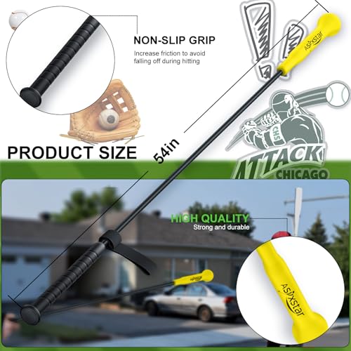 Baseball Hitting Trainer,Baseball Training Equipment, Baseball Batting Practice Equipment Baseball and Softball Hitting Stick - style: Baseball Hitting Trainer