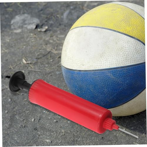 Portable Mini Inflatable Ball Pump for Basketball Volleyball and Soccer Lightweight Handheld Inflater Needle and Hose for Sports Equipment and Exercise