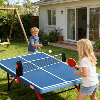 Retractable Table Tennis Net, Adjustable, 20x15x6cm, Ping-Pon g Net, Indoor Table Tennis Equipment, Portable & Lightweight, for Any Game Play