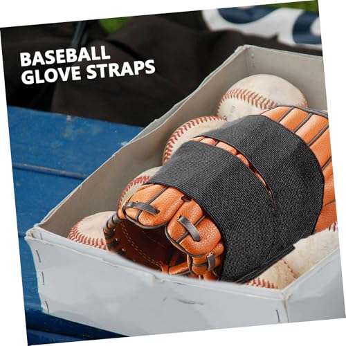 Baseball Glove Strap Adjustable Elastic Band Nylon Wrap for Catcher Gloves Breathable Open Design for Enhanced Grip Suitable for Softball and Baseball Training