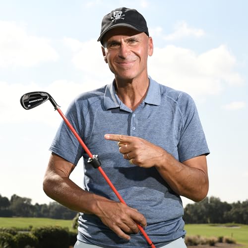Performance Golf Straight Stick - Automatic Swing Trainer for Perfect Golf Swings I Auditory Feedback I Core Mechanics Improvement