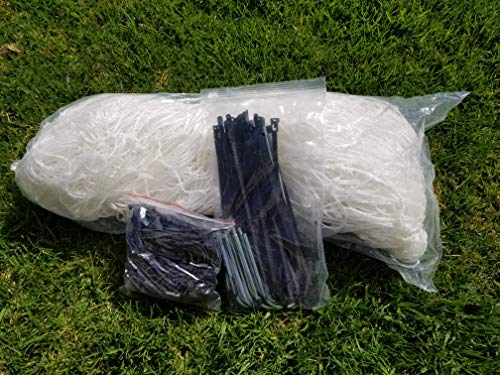 Premier 12 X 6 Ft. AYSO Youth Regulation Size Soccer Goal w/Weatherproof 4mm Net. 50MM Diameter Powder Coated/Corrosion Resistant Frame. 12x6 Foot Practice Aid. ONE Year Warranty!
