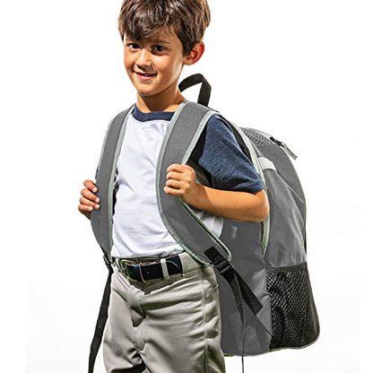 Franklin Sports Kids MLB Baseball Batpack Bag - Youth Baseball, Softball + Teeball Backpack - Sports Equipment Bag for Kids + Toddlers - Holds (2) Teeball + Baseball Bats + Includes Fence Hook