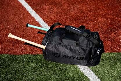 Easton | 310D PLAYER DUFFLE | Baseball & Fastpitch Softball | Multiple Colors - color: Black