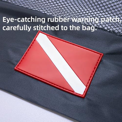 3 PCS Scuba Diving Mesh Bag SMB Bag Diving Pouch for Scuba Diving Gear Snorkeling Gear,Swimming Equipment bags SMB Storage Bags