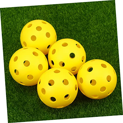 Indoor Golf Practice Balls Durable Hollow Design for Consistent Flight for Golfing and Space Use