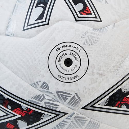 Mitre Soccer Ball League Ultimatch - color: Ultimatch Evo - White/White/Silver, size: 4