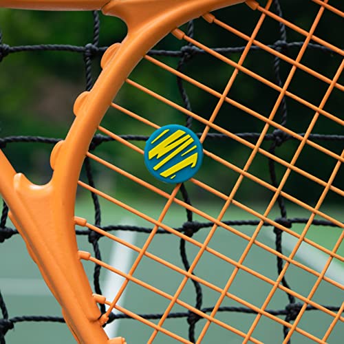 Get A Grip Tennis Dampeners – Vibration Dampener for Tennis Rackets – Shock Absorbing, Reduce String Vibration & Improve Feel – Fun, Colourful, Retro Designs – Tennis Accessories Gift - color: Spray & Play
