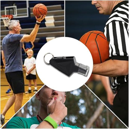 Sports Whistle Set Coach Training Referee Whistle with Lanyard Wrist Strap Storage Case Portable Outdoor Whistle Set
