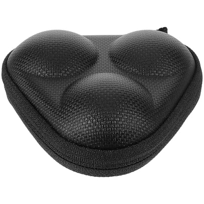 LALAFINA Ping Pong Ball Storage Case Mini 3-ball Holder Black Table Tennis Ball Organizer Container Portable Outdoor