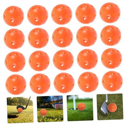 BESPORTBLE 50pcs Wear-Resistant Pickleball Balls for Outdoor Practice Compact Multi-Function Training Balls for Boys and Girls and Adults for Daily Use and Golf Exercises
