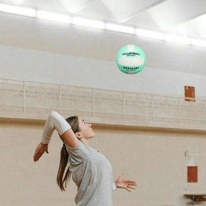 PRETYZOOM 2pcs Adult Soft Volleyball Size 5 Indoor Training Sports Ball for Entrance Examination, Machine-Stitched Explosion-Proof Volleyball for Recreational and Competitive Play