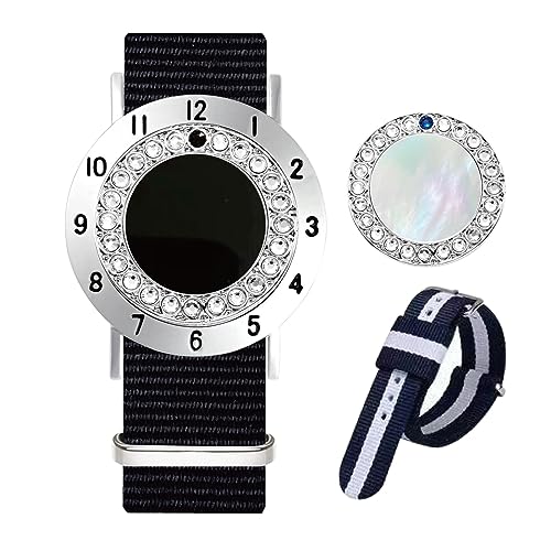 Golf Ball Marker with Golf Stroke Counter Bracelet, Pearl Crystal Ball Marker, Golf Accessories, Golf Gifts, Golf Counters for Women
