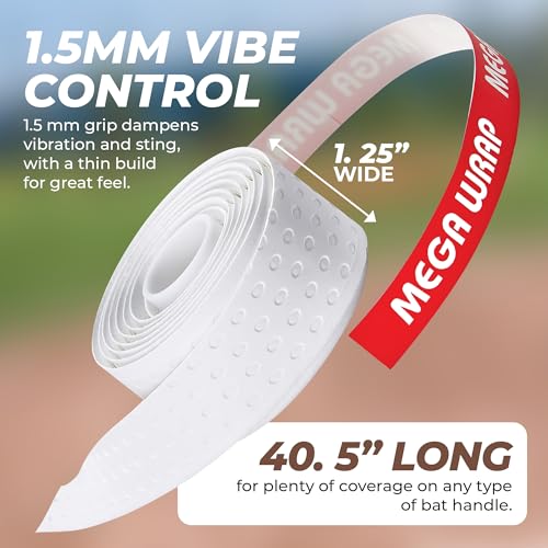 Hot Glove Mega Wrap 1.5mm Tacky Bat Grip