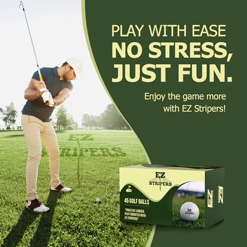 – Bulk Golf Balls Pack of 45 High-Durability Value Golf Balls for Maximum Distance & Control, Ideal for All Skill Levels