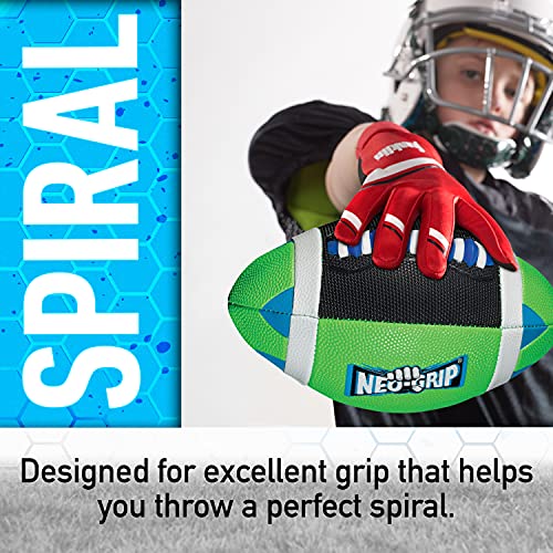 Franklin Sports Mini Sponge Foam Football - Grip-Tech Youth Football with Sift and Tacky, Easy Grip Cover - Perfect for Small Kids