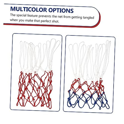 KESYOO Professional Basketball Net Replacement Heavy Duty Thick Polyester Mesh for Standard Hoops All-Weather Basketball Nets for Indoor and Outdoor Use