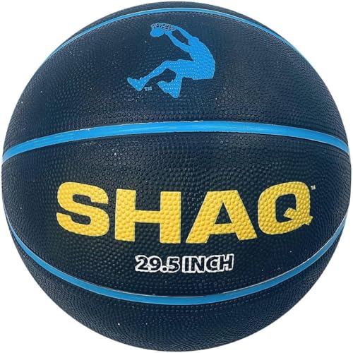 Shaq Official Size 7 Indoor/Outdoor Basketball - Optimal Grip, Durable Performance, All-Weather, Versatile Use