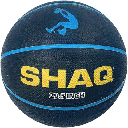 Shaq Official Size 7 Indoor/Outdoor Basketball - Optimal Grip, Durable Performance, All-Weather, Versatile Use
