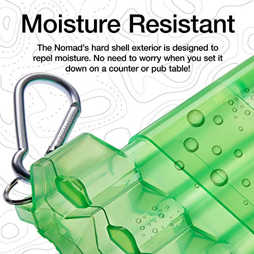 Casemaster by GLD Products Nomad Adjustable Dart Case - color: Neon Green